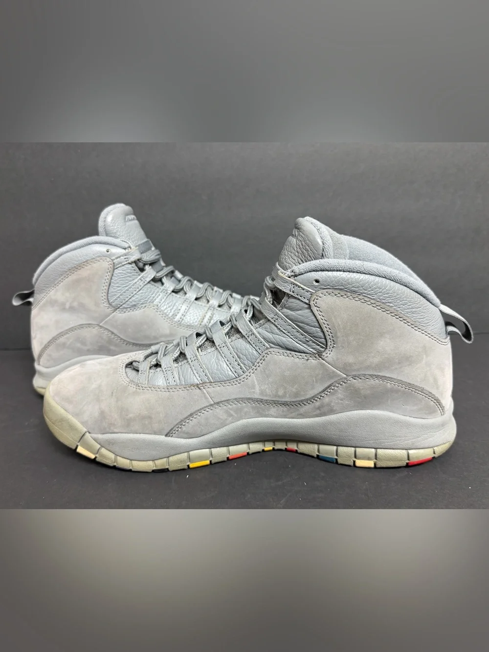 Jordan Air Jordan 10 Retro Cool Grey Shoes Mens Size 13 Sneakers 310805-022